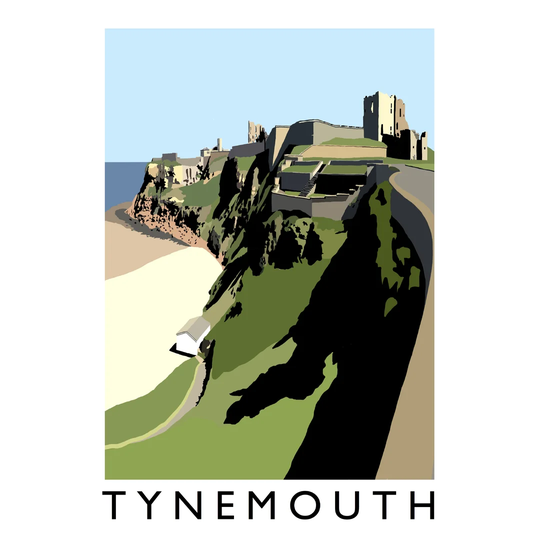 Tynemouth 2 by Richard O'Neil - Graphic Art Print on Paper