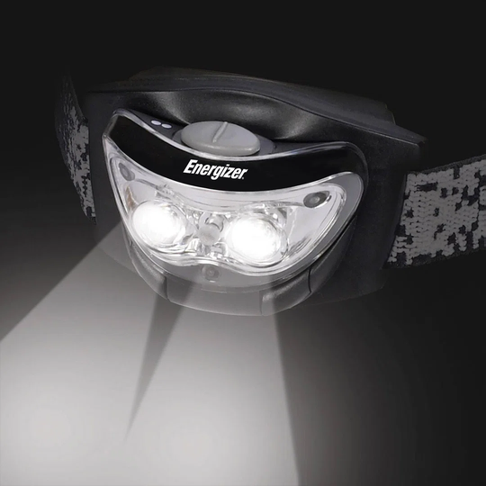 Black 1 -Bulb 5.8Cm H Battery Powered Integrated LED Headlamp