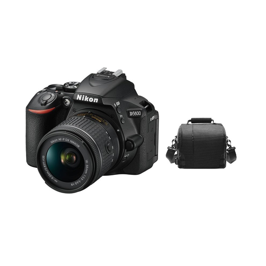 Nikon D5600 DSLR camera with AF-P 18-55mm VR Lens