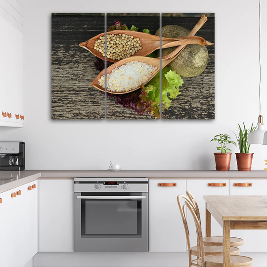 Canvas Print Spices Herbs