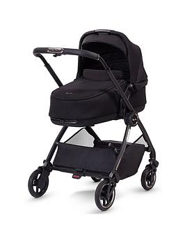 Silver Cross Dune Ultimate Pack & Compact Folding Carry Cot, P/Chair, Dream I-Size C/Seat, Base, Rucksack, Footmuff, Cup & Phone Holder, Adaptors, Snack Tray