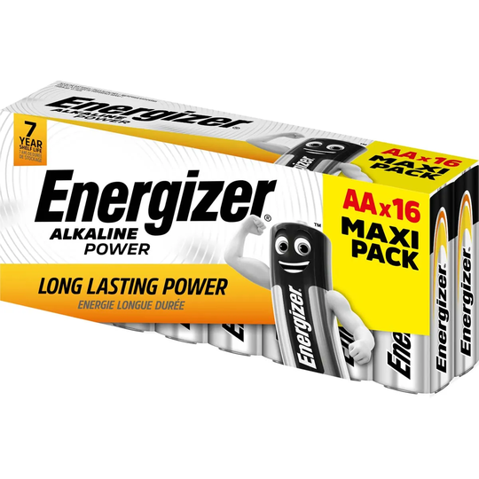 Energizer Alkaline Power AA 16 Pack