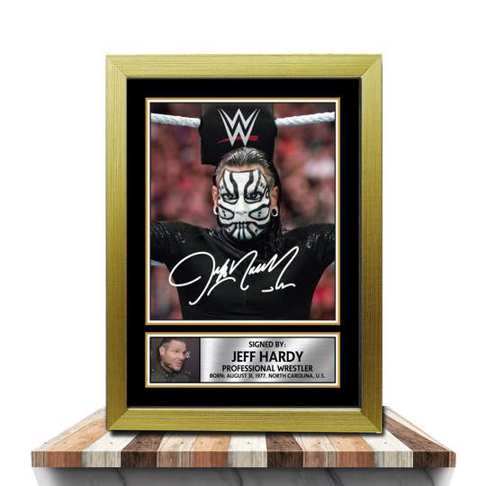 Jeff Hardy M1015 - Wrestling - Autographed Poster Print Photo Signature GIFT
