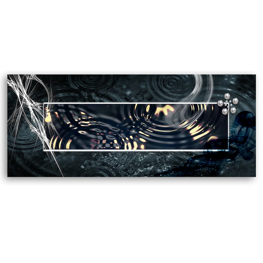 Canvas Print, Black Abstractions 16864