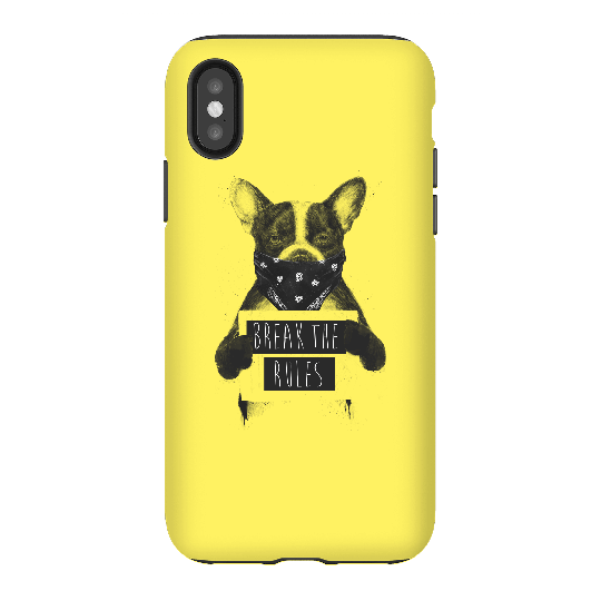 Balazs Solti Break The Rules Phone Case for iPhone and Android - iPhone X - Tough Case - Matte