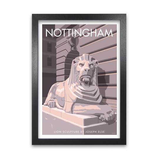 'Nottingham 3' Graphict Art by Stephen Millership