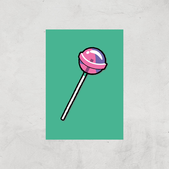 Lollypop Art Print - A2 - Print Only