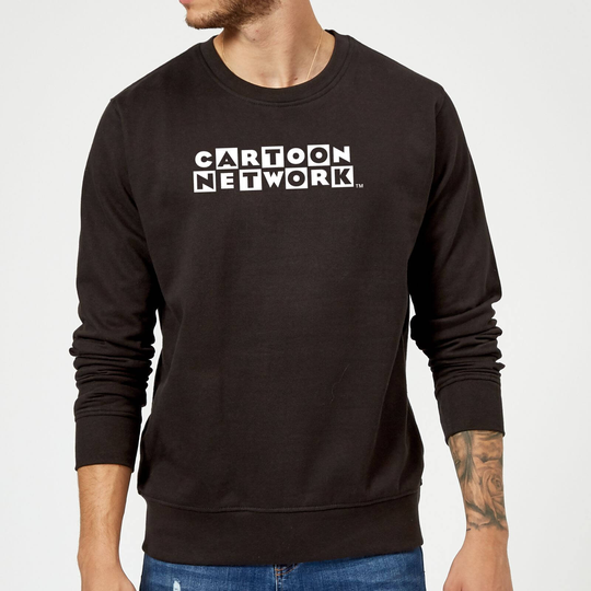Cartoon Network Logo Sweatshirt - Black - L