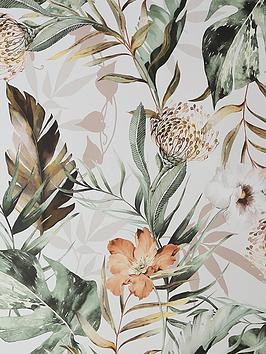 Fresco Organic Palm Wallpaper