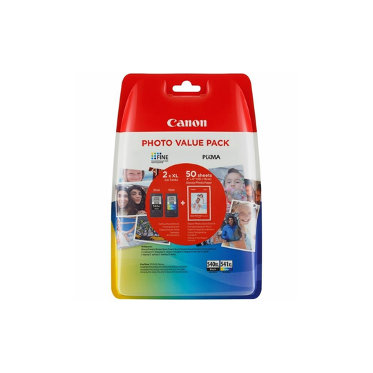 Canon 5222B013 (540/541) Printhead multi pack, 8ml, Pack qty 2