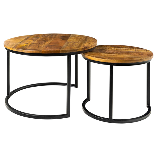 Caverna 2 Piece Nest of Tables